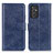 Funda de Cuero Cartera con Soporte Carcasa A07D para Samsung Galaxy F34 5G Azul