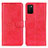 Funda de Cuero Cartera con Soporte Carcasa A07D para Samsung Galaxy M02s Rojo