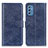 Funda de Cuero Cartera con Soporte Carcasa A07D para Samsung Galaxy M52 5G Azul