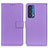 Funda de Cuero Cartera con Soporte Carcasa A08D para Motorola Moto Edge (2021) 5G Morado