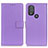 Funda de Cuero Cartera con Soporte Carcasa A08D para Motorola Moto G Power (2022) Morado