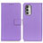 Funda de Cuero Cartera con Soporte Carcasa A08D para Motorola Moto G Stylus (2022) 4G Morado