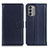 Funda de Cuero Cartera con Soporte Carcasa A08D para Nokia G400 5G Azul