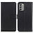 Funda de Cuero Cartera con Soporte Carcasa A08D para Nokia G400 5G Negro