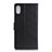 Funda de Cuero Cartera con Soporte Carcasa A08D para Samsung Galaxy A21 SC-42A Negro