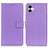 Funda de Cuero Cartera con Soporte Carcasa A08D para Samsung Galaxy M04 Morado