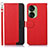 Funda de Cuero Cartera con Soporte Carcasa A09D para Asus ZenFone 10 Rojo