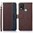 Funda de Cuero Cartera con Soporte Carcasa A09D para Nokia G11 Plus Marron