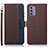 Funda de Cuero Cartera con Soporte Carcasa A09D para Nokia G310 5G Marron