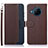 Funda de Cuero Cartera con Soporte Carcasa A09D para Nokia X100 5G Marron