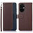 Funda de Cuero Cartera con Soporte Carcasa A09D para OnePlus Nord CE 3 5G Marron