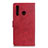 Funda de Cuero Cartera con Soporte Carcasa A09D para Samsung Galaxy A70E Rojo