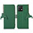 Funda de Cuero Cartera con Soporte Carcasa A10D para Motorola Moto Edge 40 Pro 5G Verde