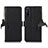 Funda de Cuero Cartera con Soporte Carcasa A10D para Sony Xperia 1 V Negro