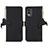 Funda de Cuero Cartera con Soporte Carcasa A11D para Nokia C32 Negro