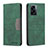 Funda de Cuero Cartera con Soporte Carcasa B01F para OnePlus Nord N300 5G Verde