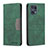 Funda de Cuero Cartera con Soporte Carcasa B01F para Oppo Find X5 Pro 5G Verde