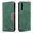 Funda de Cuero Cartera con Soporte Carcasa B01F para Samsung Galaxy A04s Verde