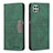 Funda de Cuero Cartera con Soporte Carcasa B01F para Samsung Galaxy A22s 5G Verde