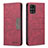 Funda de Cuero Cartera con Soporte Carcasa B01F para Samsung Galaxy A71 5G Rojo