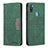 Funda de Cuero Cartera con Soporte Carcasa B01F para Samsung Galaxy M11 Verde