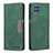 Funda de Cuero Cartera con Soporte Carcasa B01F para Samsung Galaxy M32 4G Verde