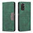 Funda de Cuero Cartera con Soporte Carcasa B01F para Xiaomi Redmi Note 11 4G (2022) Verde