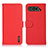 Funda de Cuero Cartera con Soporte Carcasa B01H para Asus ROG Phone 5 Ultimate Rojo