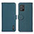 Funda de Cuero Cartera con Soporte Carcasa B01H para Asus Zenfone 8 ZS590KS Verde