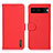 Funda de Cuero Cartera con Soporte Carcasa B01H para Google Pixel 7 5G Rojo