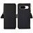 Funda de Cuero Cartera con Soporte Carcasa B01H para Google Pixel 8 5G Negro