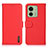 Funda de Cuero Cartera con Soporte Carcasa B01H para Motorola Moto Edge (2023) 5G Rojo