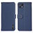 Funda de Cuero Cartera con Soporte Carcasa B01H para Motorola Moto G50 5G Azul