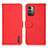 Funda de Cuero Cartera con Soporte Carcasa B01H para Nokia G11 Rojo