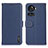 Funda de Cuero Cartera con Soporte Carcasa B01H para OnePlus 10R 5G Azul