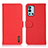 Funda de Cuero Cartera con Soporte Carcasa B01H para OnePlus 9R 5G Rojo