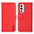 Funda de Cuero Cartera con Soporte Carcasa B01H para OnePlus 9RT 5G Rojo