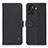 Funda de Cuero Cartera con Soporte Carcasa B01H para OnePlus Ace 5G Negro