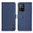 Funda de Cuero Cartera con Soporte Carcasa B01H para Oppo A94 5G Azul