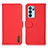 Funda de Cuero Cartera con Soporte Carcasa B01H para Oppo Reno6 Pro 5G India Rojo