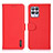 Funda de Cuero Cartera con Soporte Carcasa B01H para Realme 8i Rojo