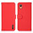 Funda de Cuero Cartera con Soporte Carcasa B01H para Samsung Galaxy A22 5G SC-56B Rojo