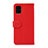 Funda de Cuero Cartera con Soporte Carcasa B01H para Samsung Galaxy A51 5G Rojo