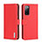 Funda de Cuero Cartera con Soporte Carcasa B01H para Samsung Galaxy F02S SM-E025F Rojo