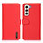 Funda de Cuero Cartera con Soporte Carcasa B01H para Samsung Galaxy S21 5G Rojo