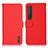 Funda de Cuero Cartera con Soporte Carcasa B01H para Sony Xperia 1 III Rojo