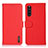 Funda de Cuero Cartera con Soporte Carcasa B01H para Sony Xperia 10 III Lite Rojo