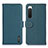 Funda de Cuero Cartera con Soporte Carcasa B01H para Sony Xperia 10 IV SO-52C Verde