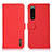 Funda de Cuero Cartera con Soporte Carcasa B01H para Sony Xperia 5 III Rojo