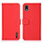 Funda de Cuero Cartera con Soporte Carcasa B01H para Sony Xperia Ace III SOG08 Rojo
